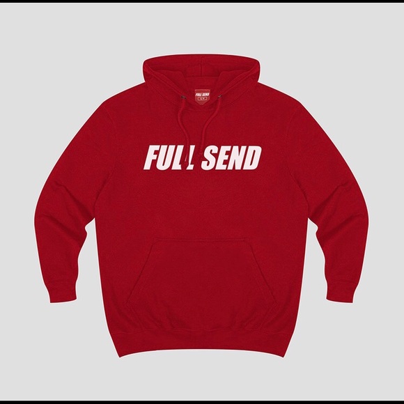 Nelkboys April drop Red hoodie 100% authentic